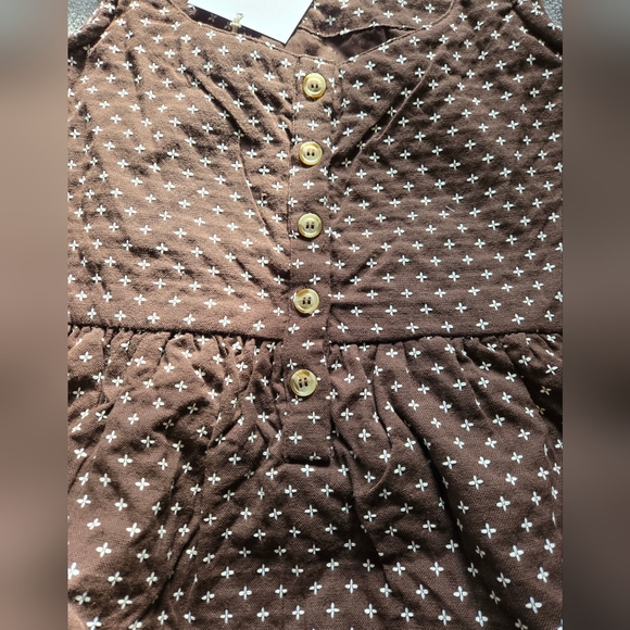 Little Cottonwood XL brown cottage dress - Picture 7 of 7